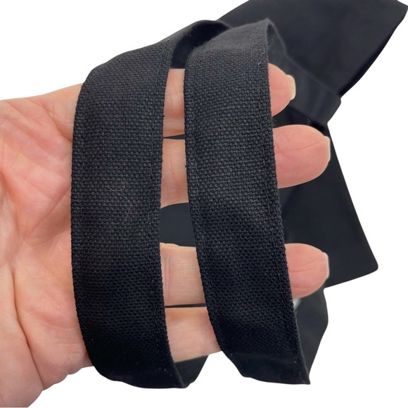 NWOT MOTHER Denim Rainbow Tote Bag OS Black - Picture 6 of 12